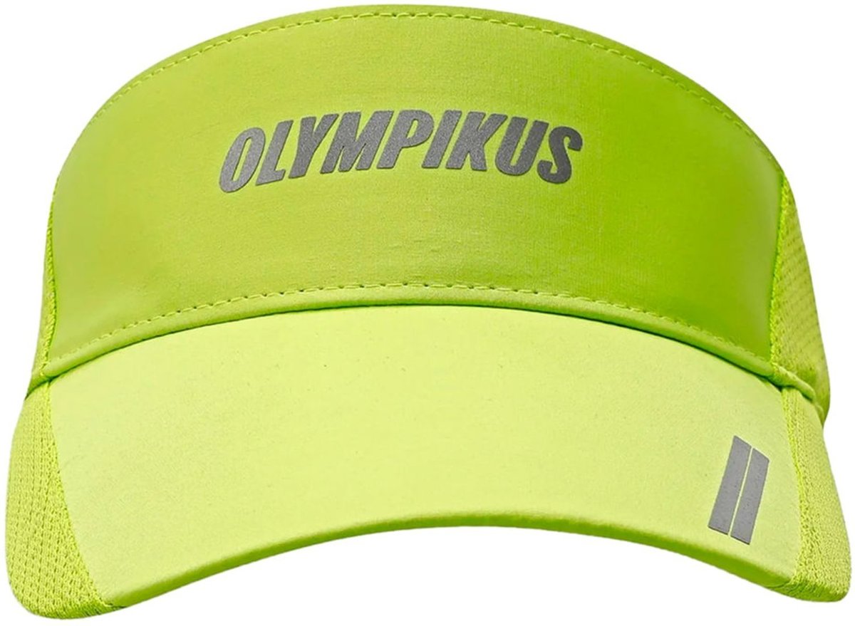 Viseira Unissex Olympikus Run Mesh Neon/Cinza/Branco