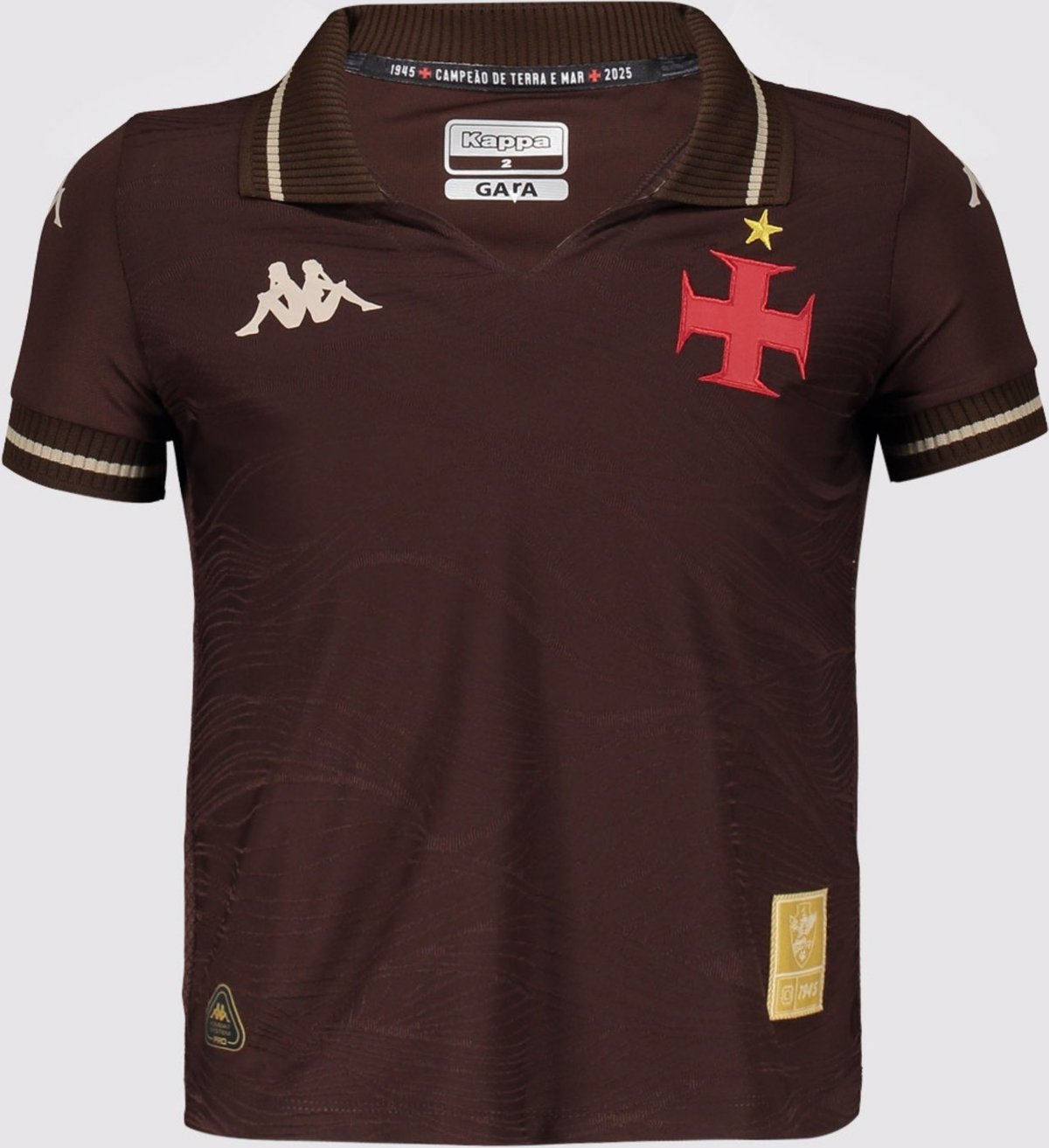 Camisa Kappa Vasco III 2025 Juvenil