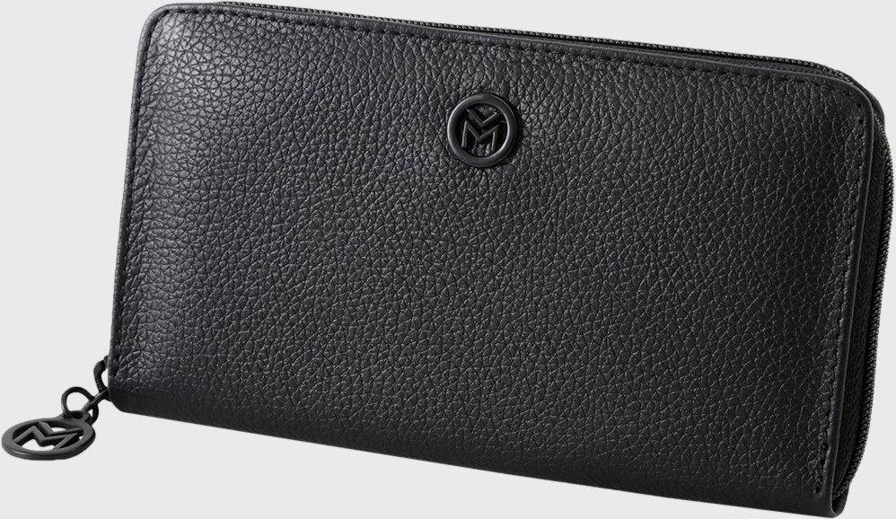 Imagem principal Carteira Couro Mariart Zíper 556MRT Preta preto Mariart preto