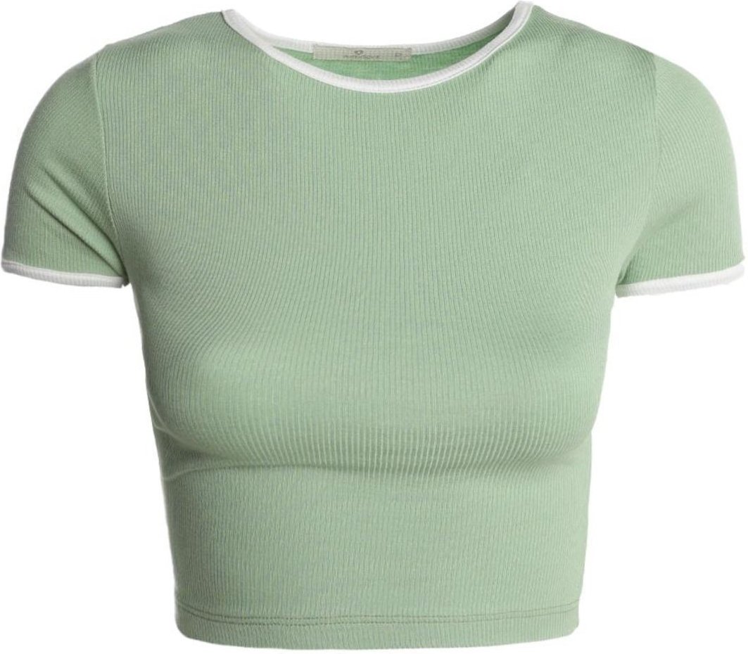 Imagem principal Blusa Ribana Manga Curta Autentique Feminina verde Autentique verde
