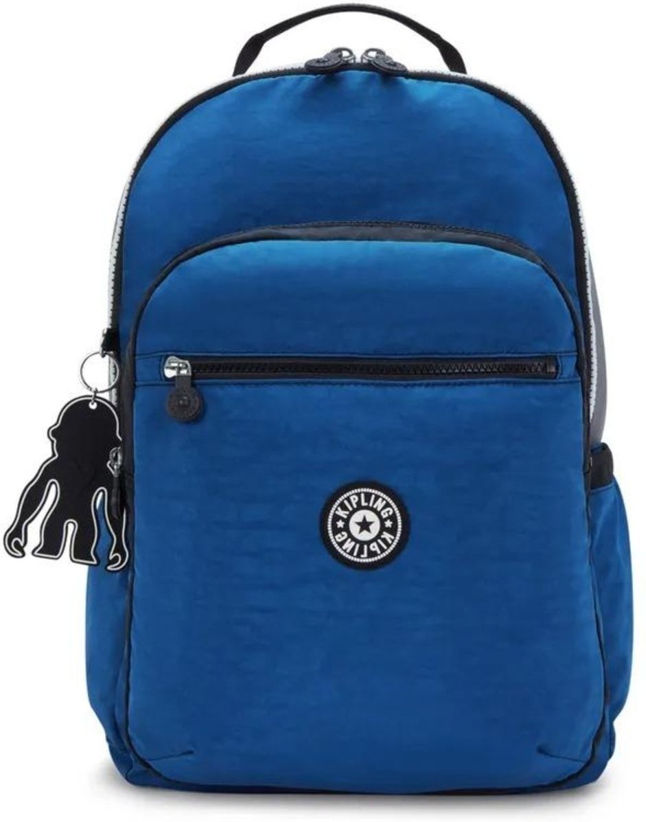 Imagem principal Mochila Kipling Seoul Lap Scuba Blue Bl azul blue Kipling azul blue