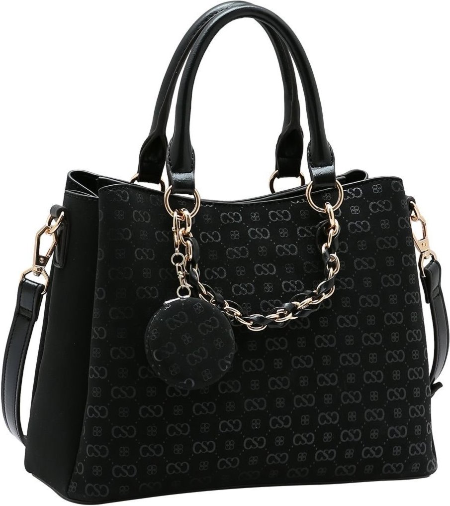 Bolsa Feminina Chenson Relevo Monograma Mão 3485433