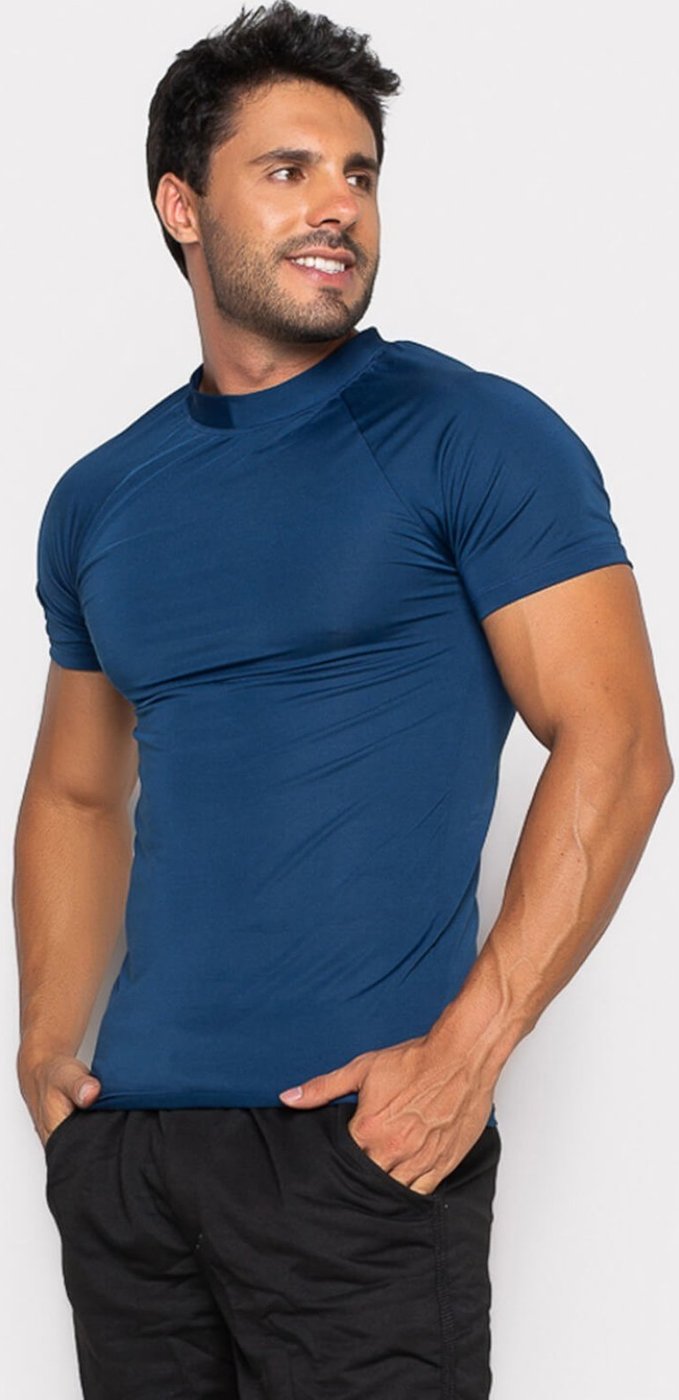 Imagem principal Camisa Bravaa Store Térmica Curta Segunda Pele Uv 50 Compressão 038 preto BRAVAA STORE preto