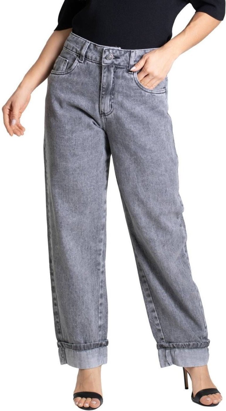Calça Jeans Sawary Barrel - 280058
