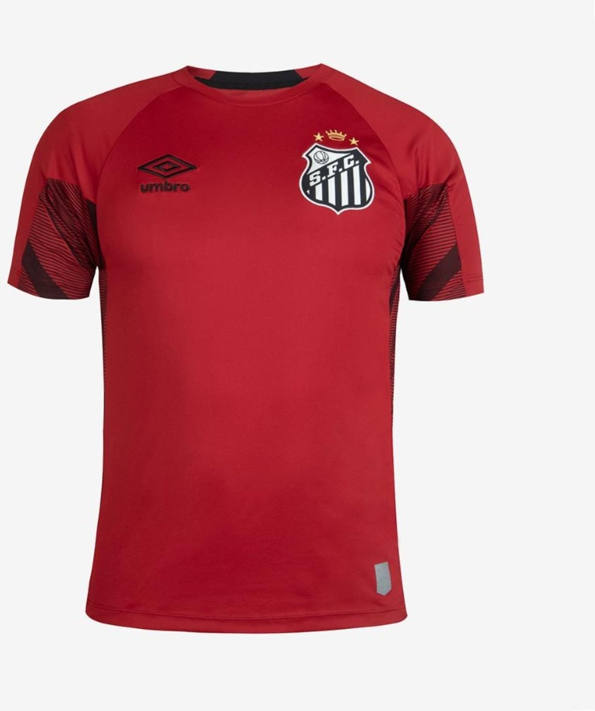 Imagem principal Camisa Mc Goleiro Masculina Umbro Santos Of. 2025 incolor Umbro incolor