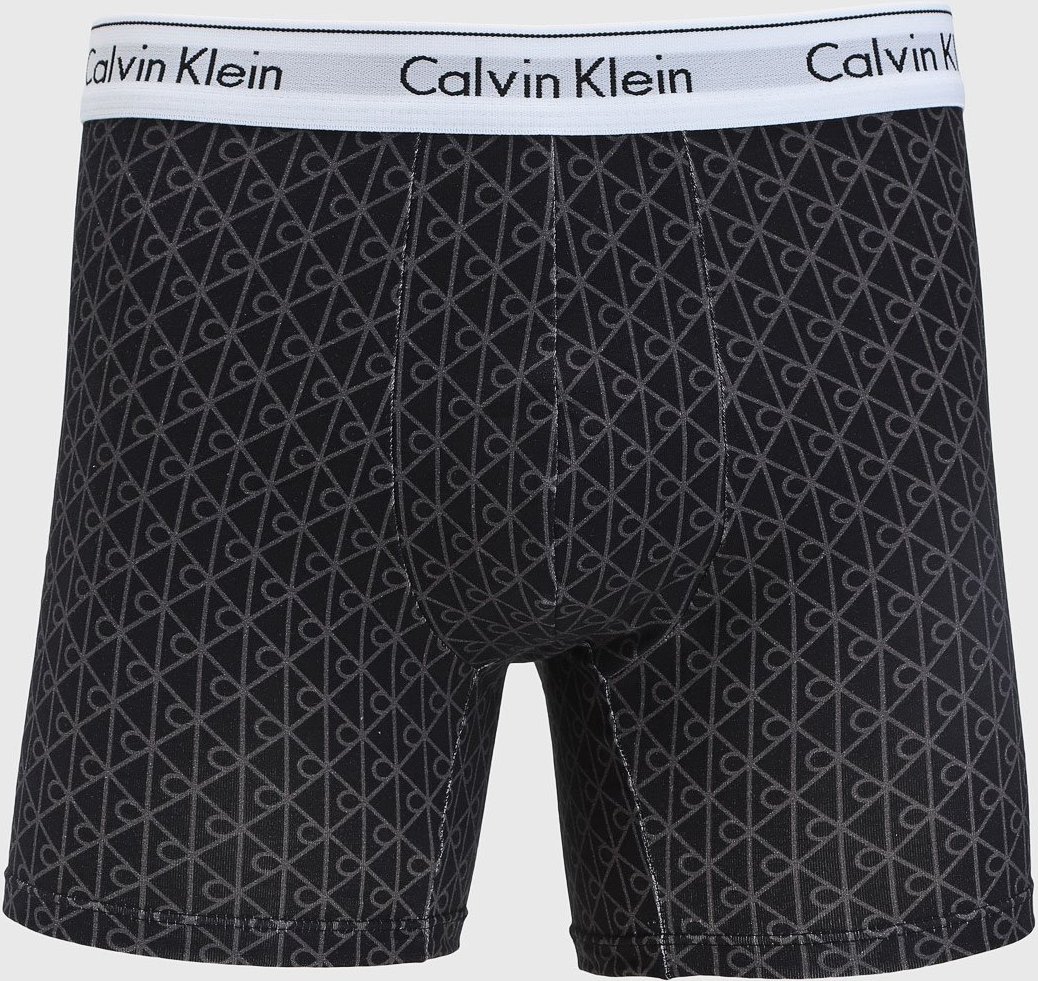 Imagem principal Cueca Boxer Masculina Calvin Klein Modern Cotton Estampada Preta Calvin Klein Underwear preto Calvin Klein Underwear preto