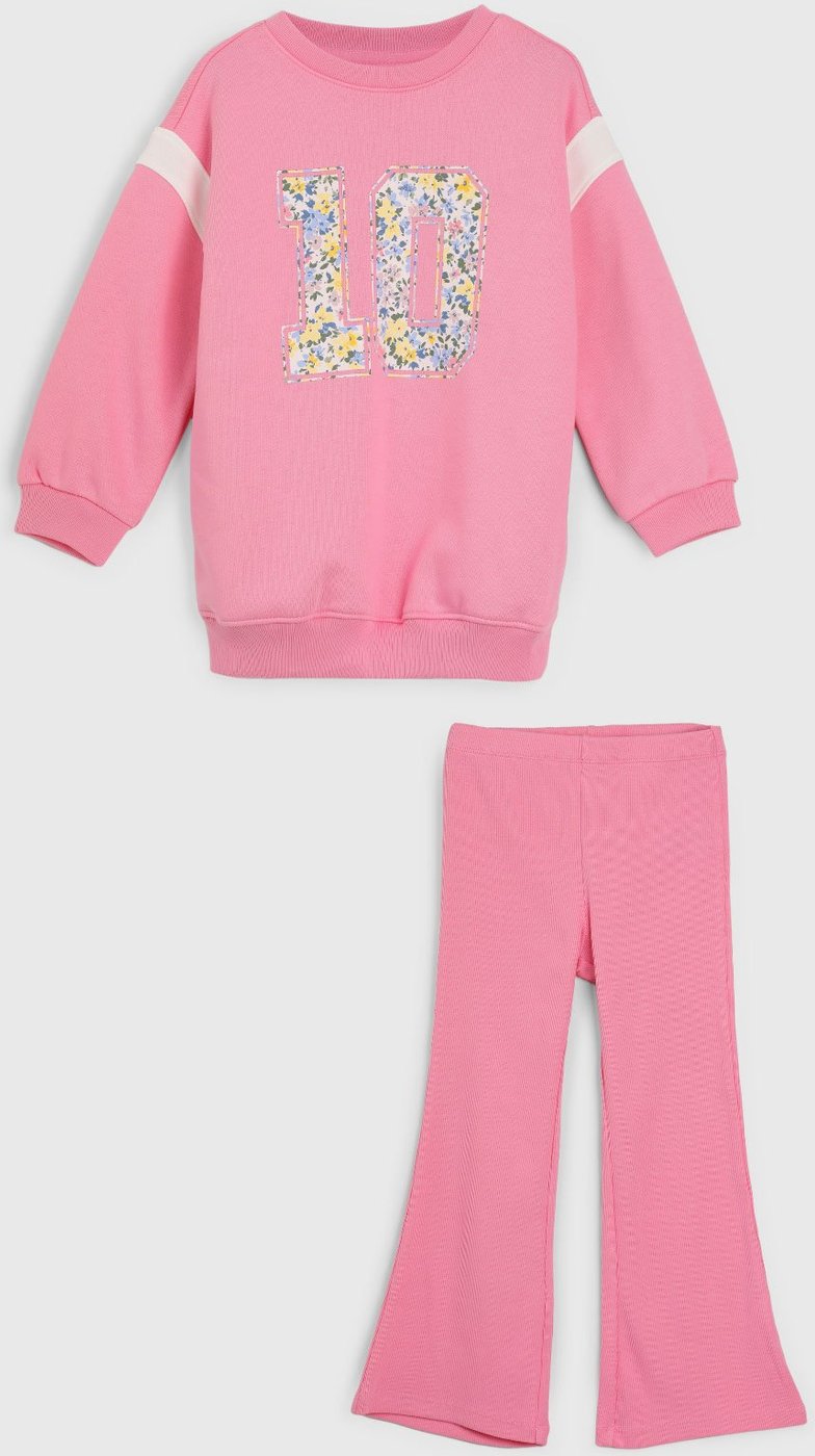 Imagem principal Conjunto 2pçs Manga Longa GAP Floral E Folhagem rosa GAP rosa