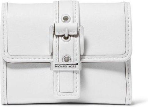 Imagem principal Carteira Colby Pequena De Couro 32T4sbad5l085 Michael Kors branco Michael Kors branco