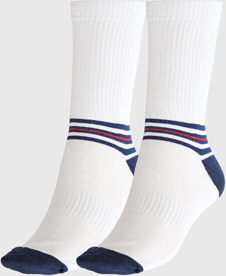 Meia Unissex Fila Sport Life F-Box Cano Alto Off-White