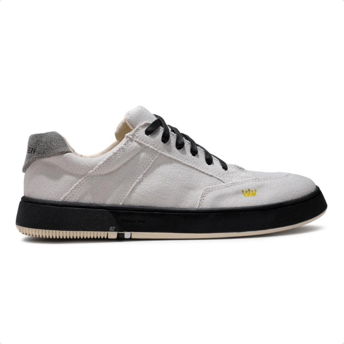 Imagem principal Tênis Osklen Soho Lona Black Sole Masculino Cinza cinza black Osklen cinza black