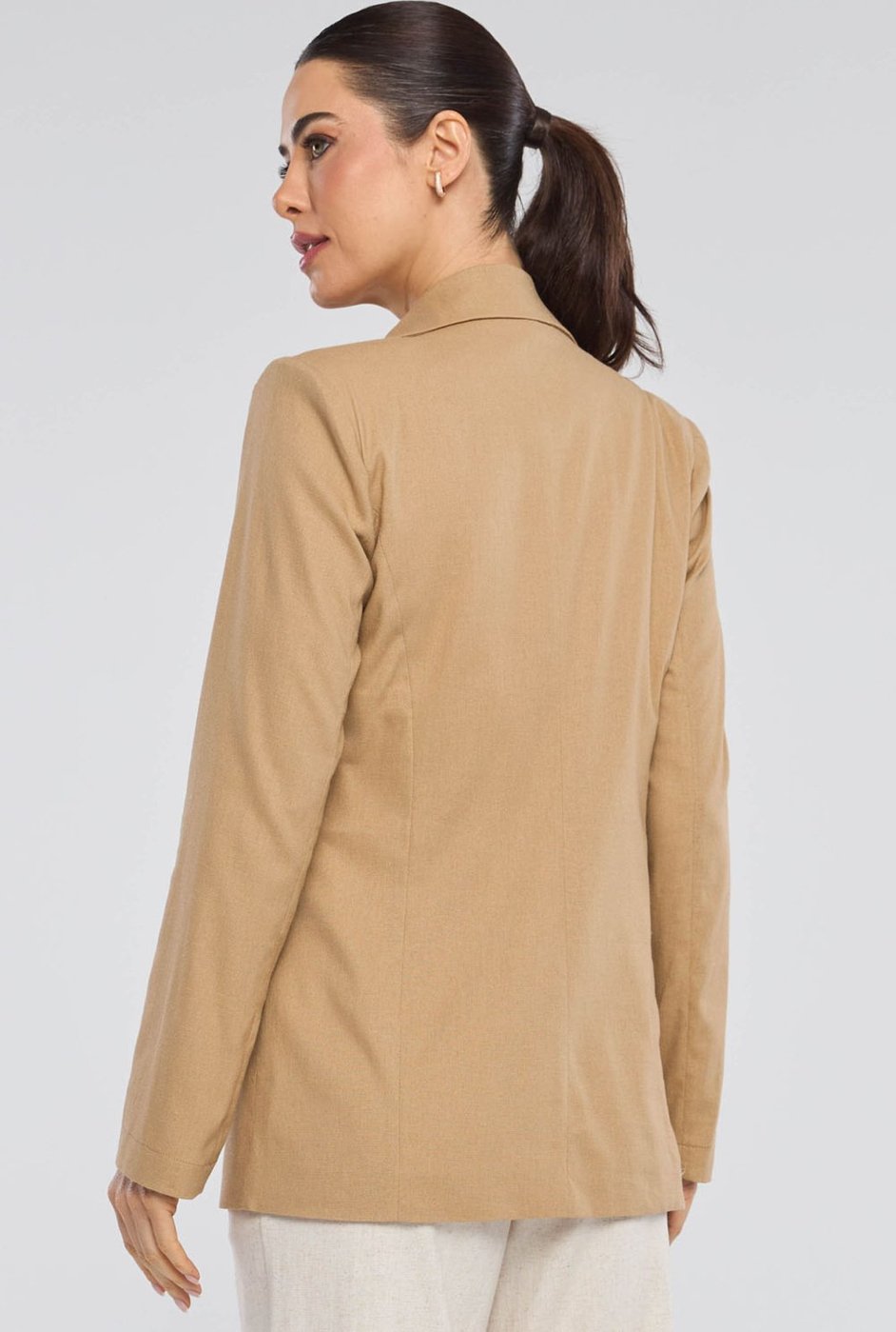 Blazer PKS Alfaiataria Linho