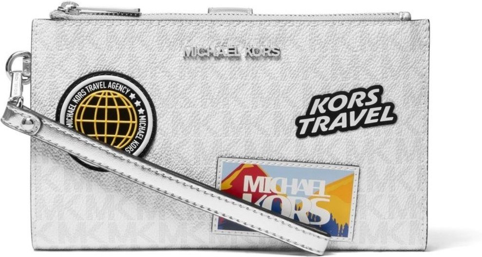 Imagem principal Carteira Jet Set Travel Logo Grande 35R5stvw3b085 Michael Kors branco