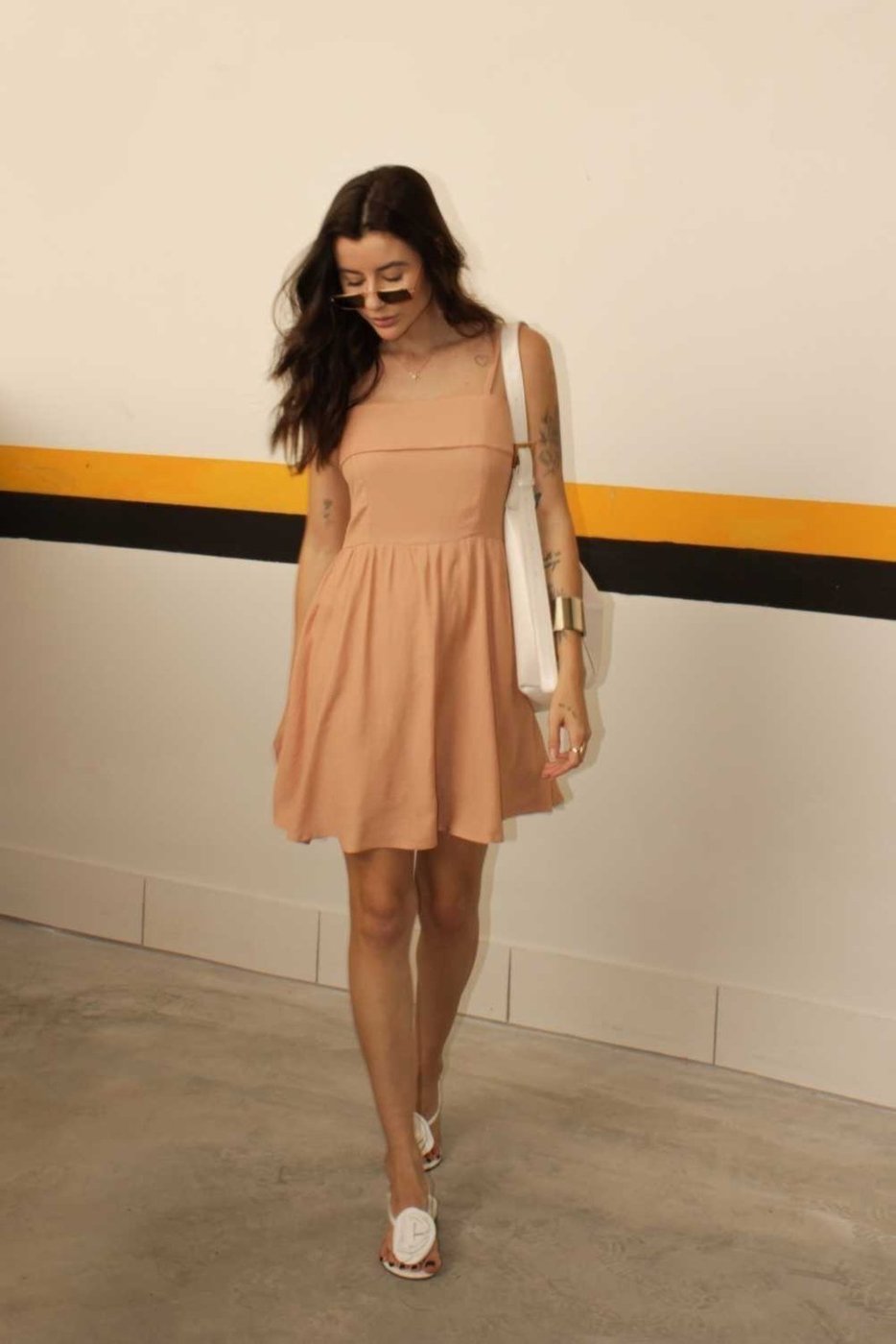 Imagem principal Vestido Vanibele Viscose caramelo Vanibele caramelo