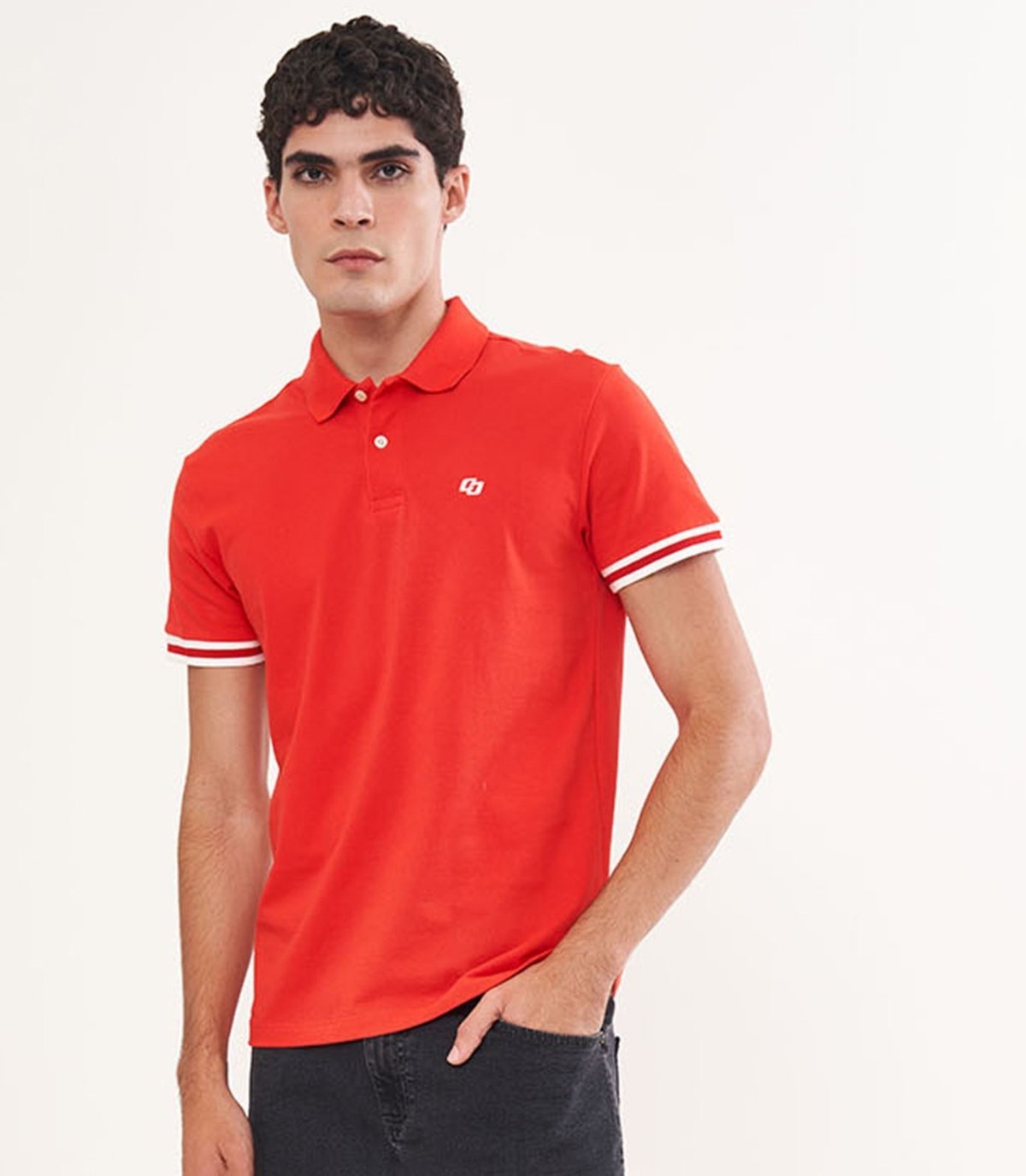 Camisa Polo Colcci Faixas Pr26 Ife Masculino