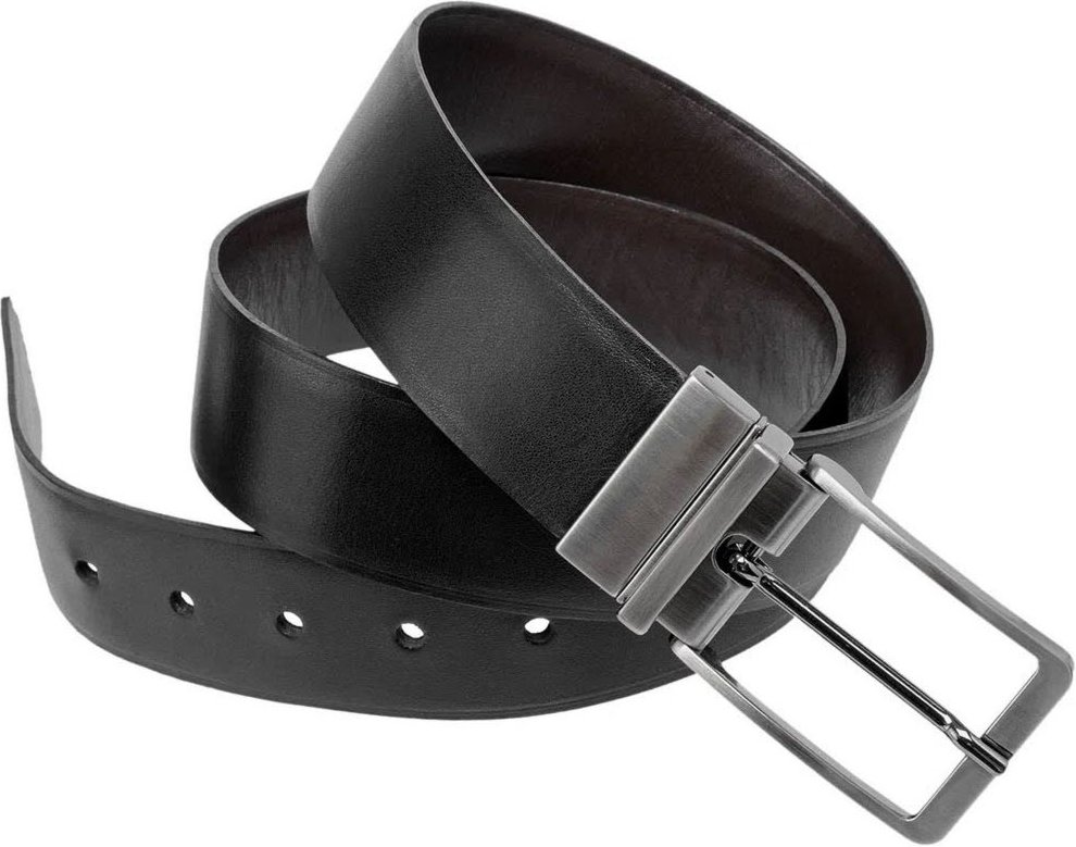 Imagem principal Cinto Malbork Social 2 Em 1 Couro Legítimo Látego E 700_40PM marrom/preto Malbork marrom/preto