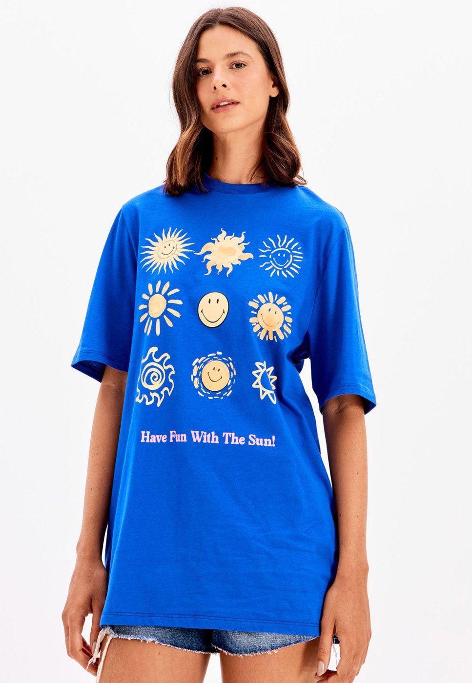 Camiseta My Favorite Oversized Alongada