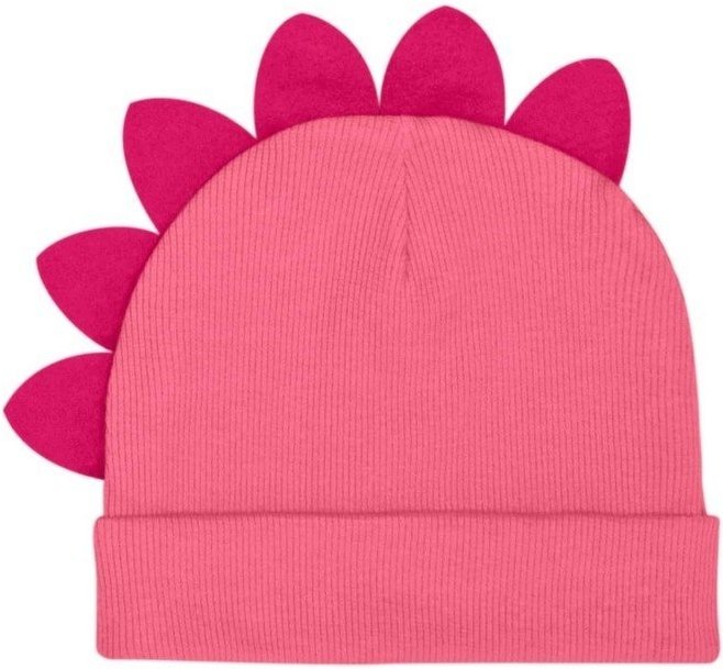 Infantil - Touca em Ribana Unissex para Quimby Rosa Pink