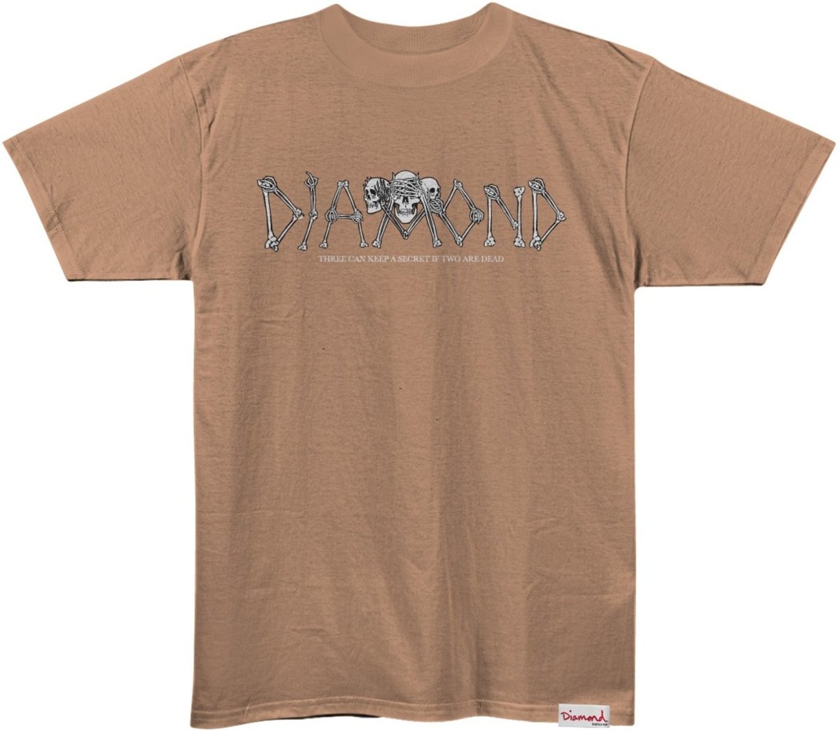 Imagem principal Camiseta Diamond Secrets Die Tee - KHAKI bege khaki Diamond bege khaki