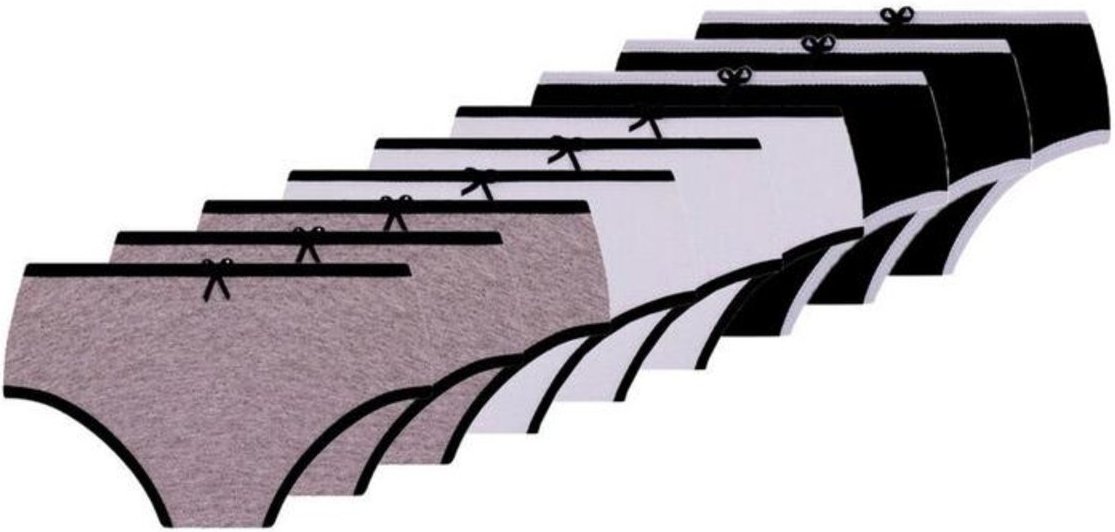 Imagem principal Kit com 9 Calcinhas Lobinha 1 Lupo preto Lupo preto