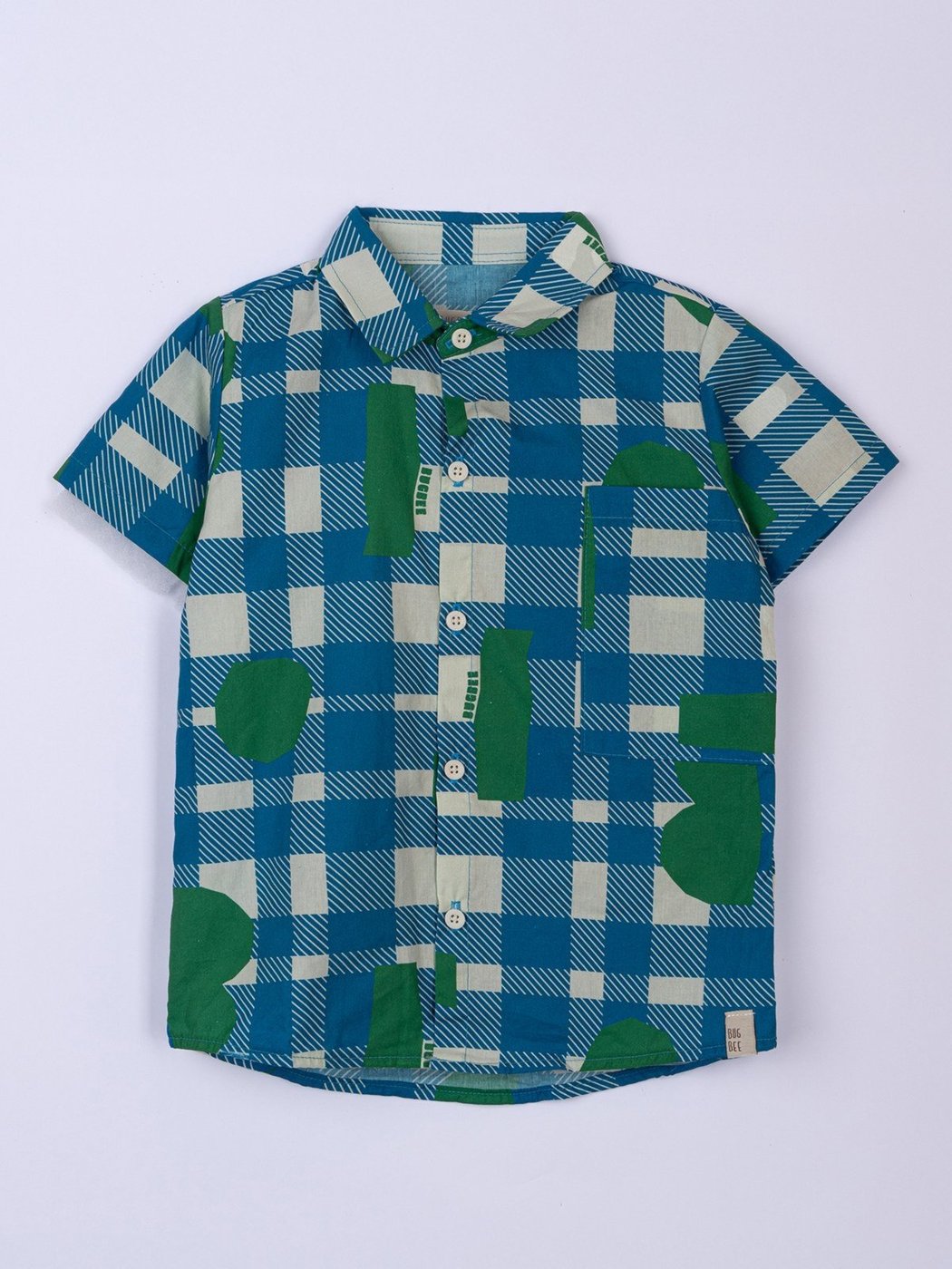 Imagem principal Infantil - Camisa Bugbee Menino em Tecido xadrez Bugbee xadrez