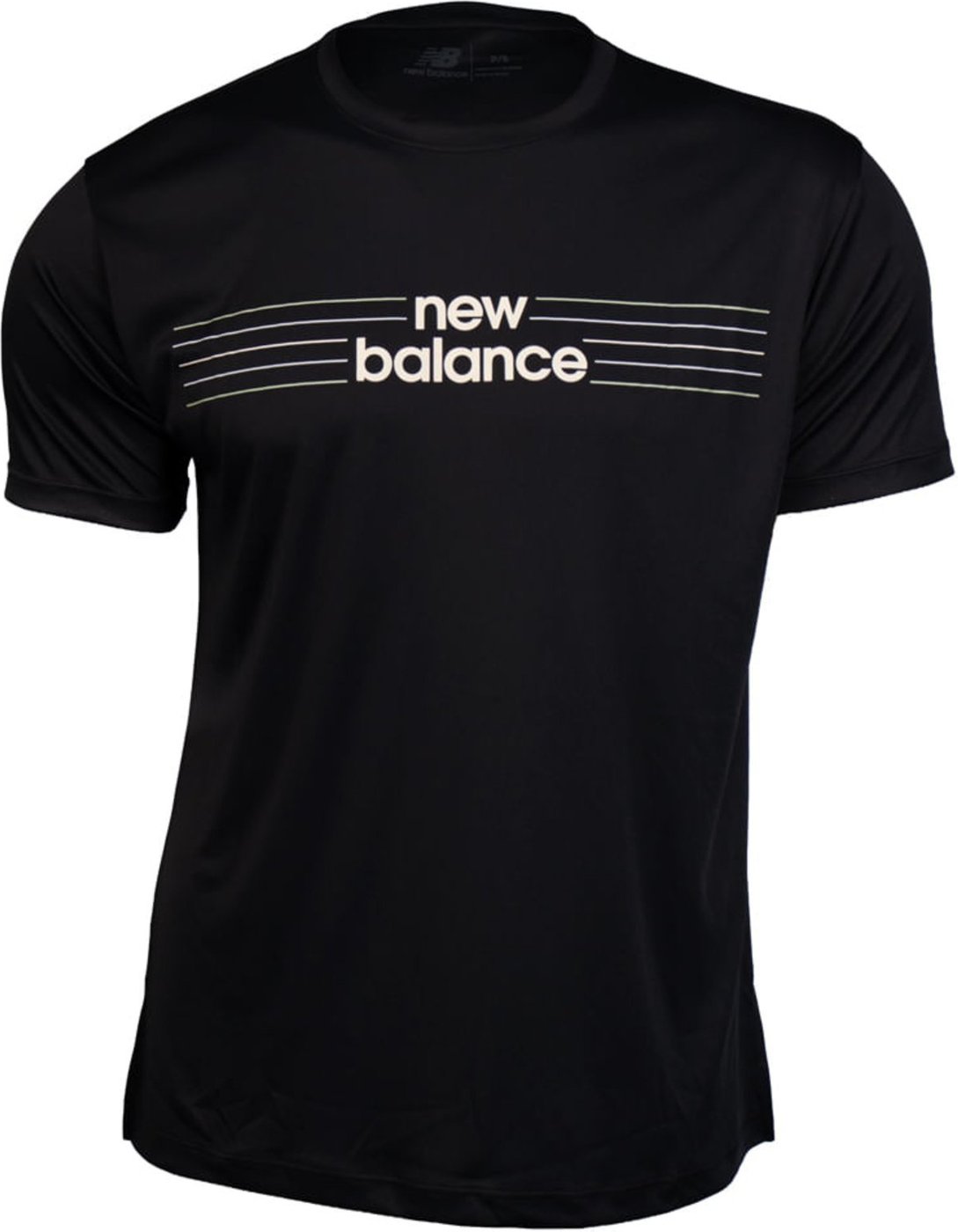 Imagem principal Camiseta Feminina New Balance Performance branco preto New Balance preto
