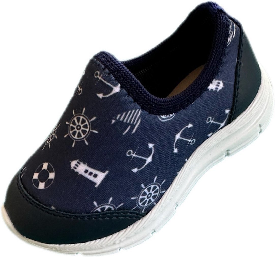 Imagem principal Infantil - Tênis Solzim Calce fácil Ancora Azul azul marinho Solzim azul marinho