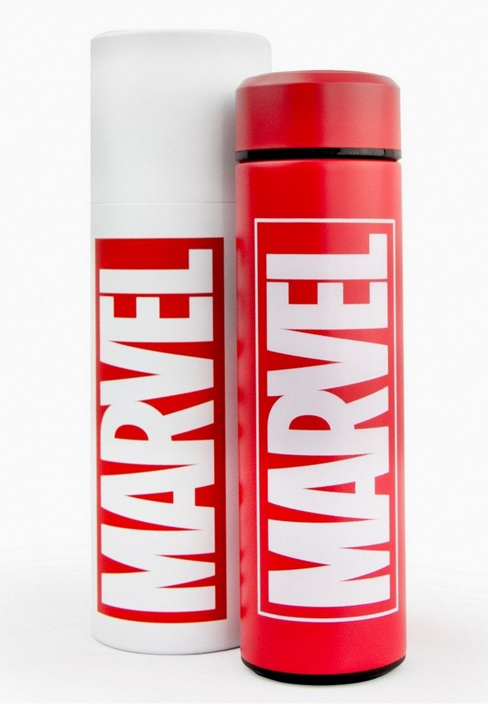 Imagem principal Garrafa Marvel 500ml Avengers Aço Inoxidável Resistente Vingadores vermelho Marvel vermelho