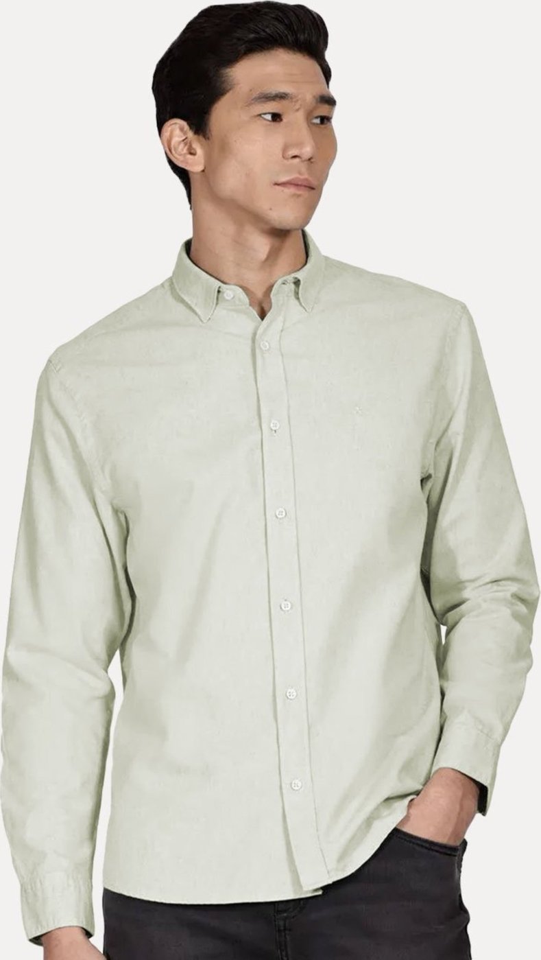 Imagem principal Camisa Aramis Masculina Slim Algodão Willis Claro verde Aramis verde