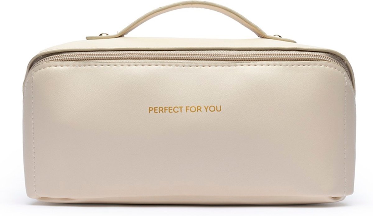 Imagem principal Nécessaire Bolsa Viagem Case Organizadora Espaçosa Unissex Perfect For You branco/off-white