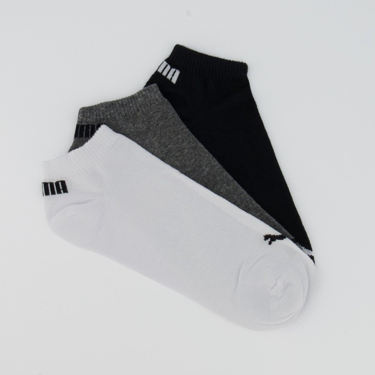 Kit Meia Puma Sapatilha 9 Pares Cano Curto