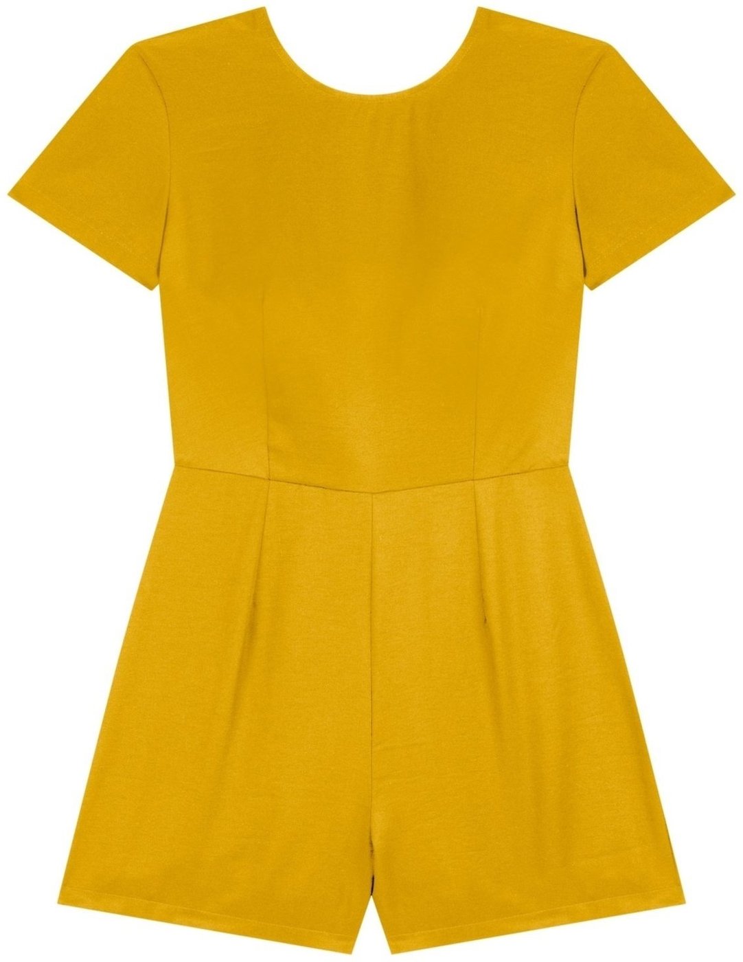 Imagem principal Macacão Curto De Mangas Com Laços Nas Costas Lez a Lez amarelo Lez a Lez amarelo