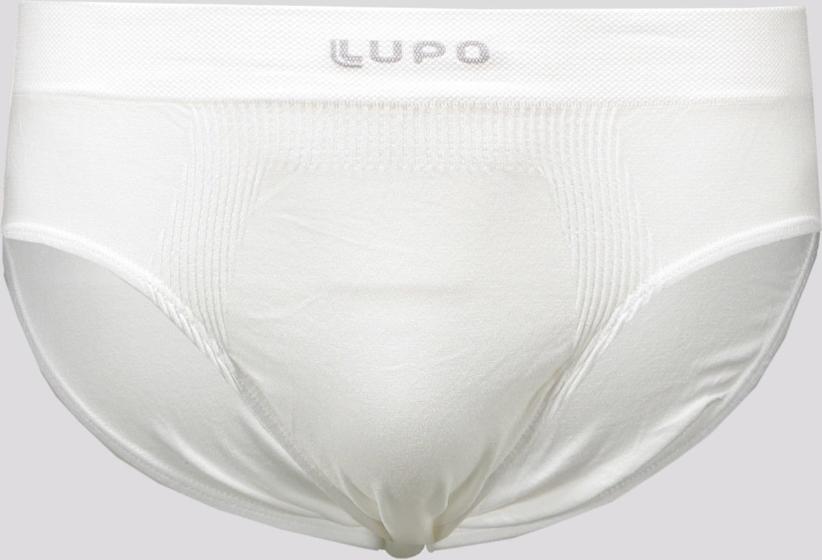 Cueca Slip Lupo Fiber Soft Sem Custura Branca