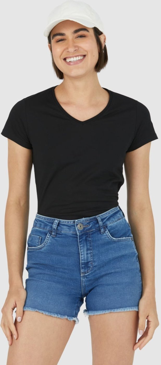 Imagem principal Blusas Manga Curta Malwee Malwee preto Malwee preto