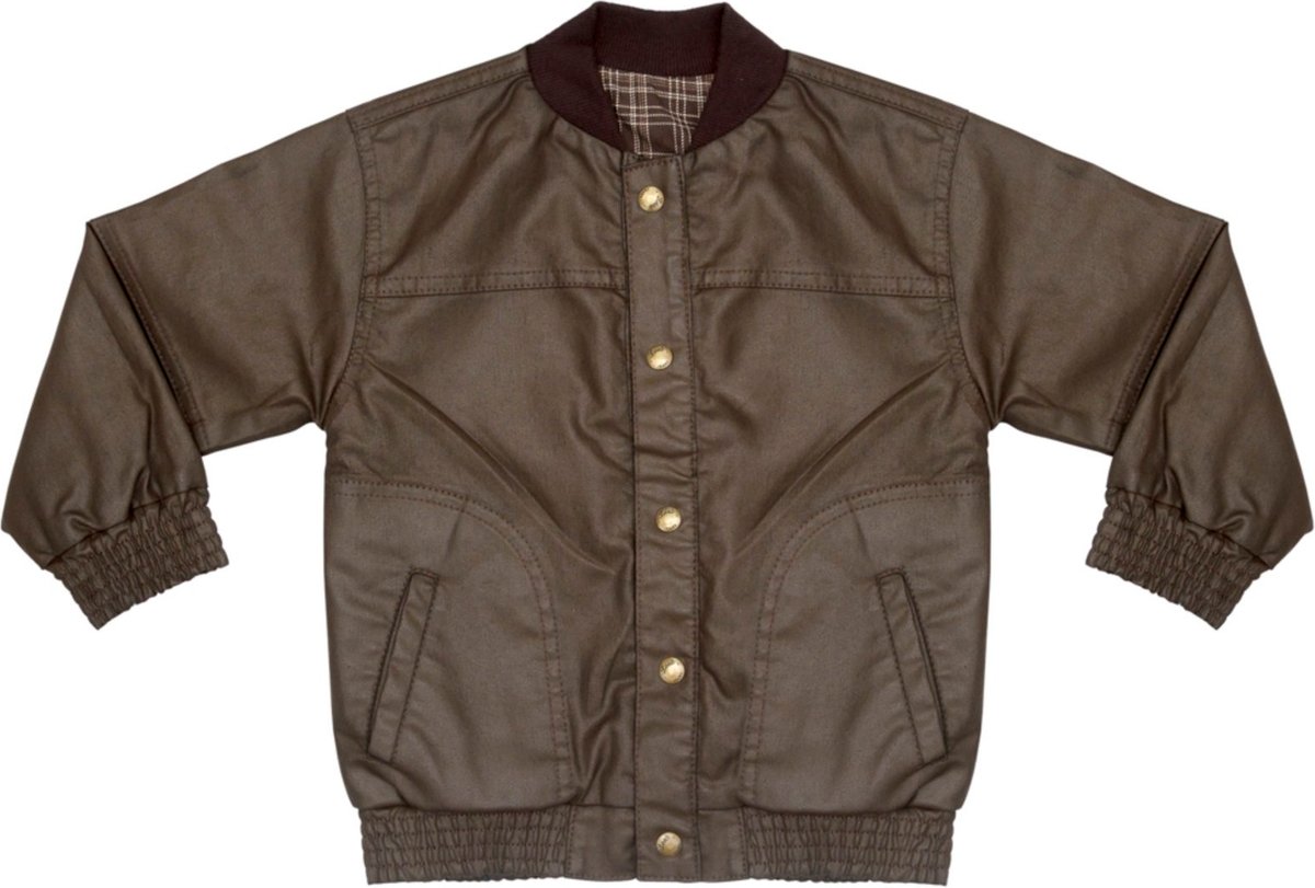 Imagem principal Infantil - Jaqueta Look Jeans Resinada marrom Look Jeans marrom