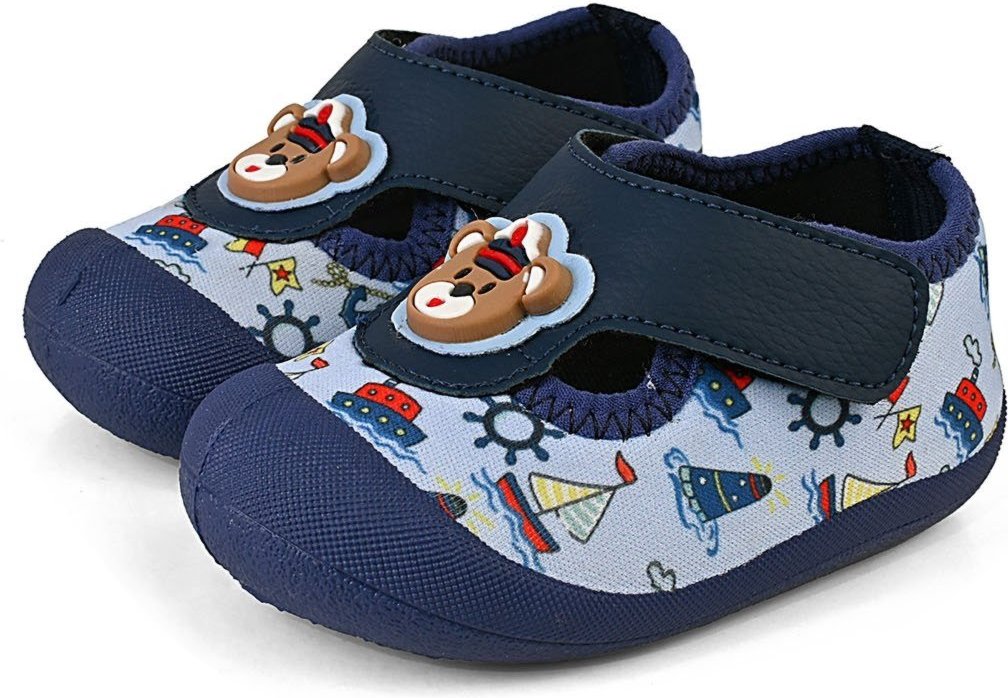 Imagem principal Infantil - Sapameia Antiderrapante Menino Marinho Marinheiro Enfeite Mzkid azul Mzkid azul