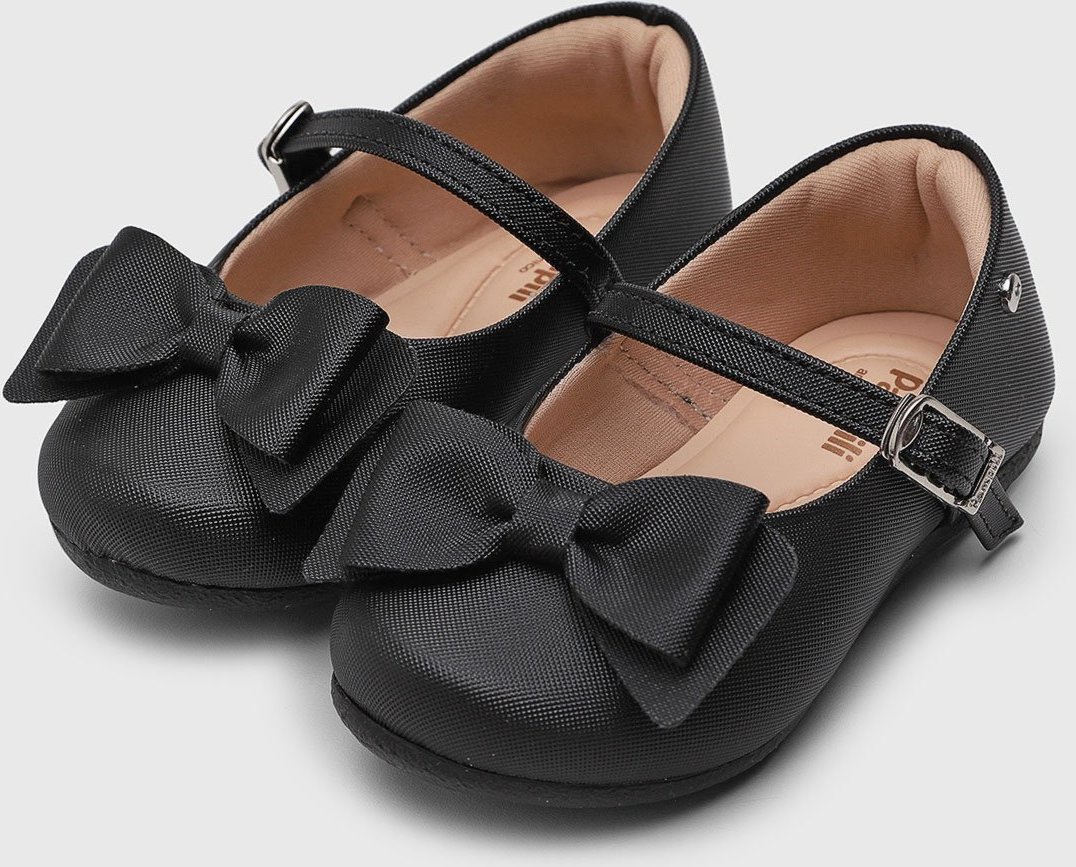 Imagem principal Infantil - Sapatilha Pampili Angel Laço Preta preto Pampili preto