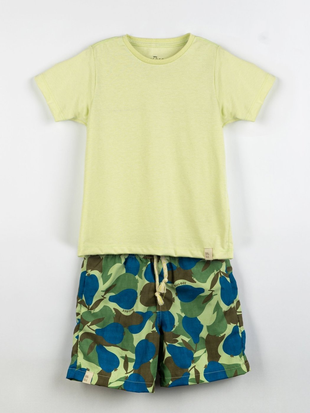 Imagem principal Infantil - Conjunto Bugbee Menino Meia Malha e Tecido verde Bugbee verde