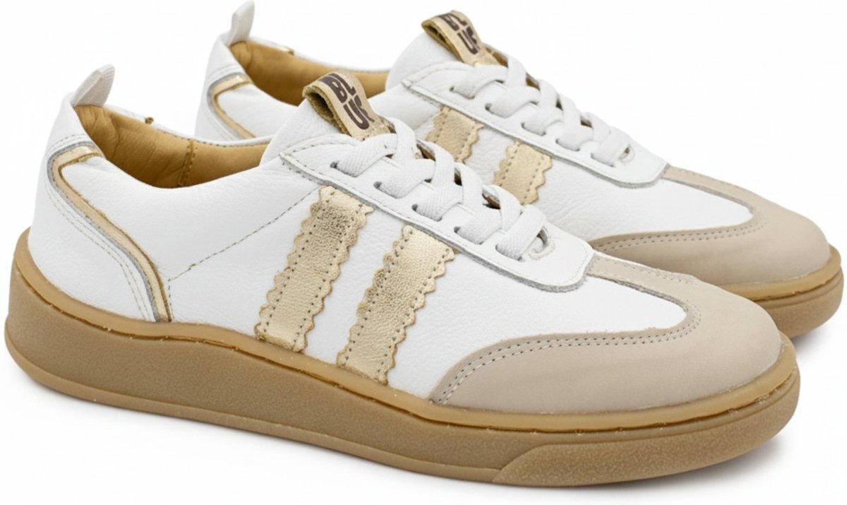 Imagem principal Infantil - Tênis Feminino Blue Infantis Jolie Branco Ouro branco blue Blue Infantis branco blue