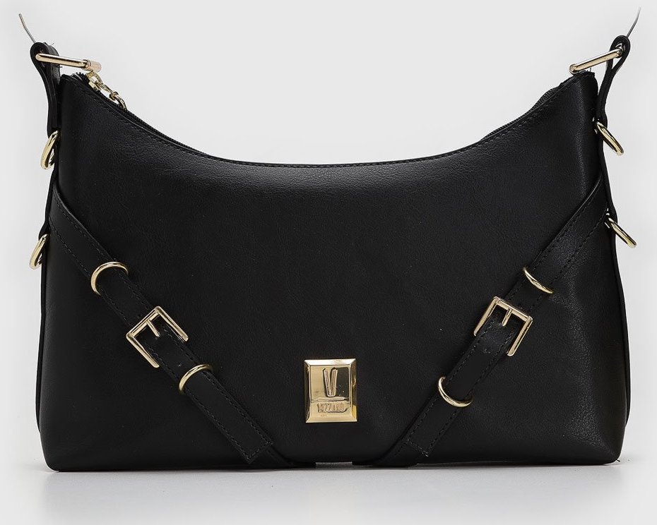 Bolsa Transversal Vizzano Alça Ajustável Preta