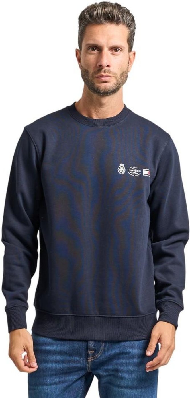 Imagem principal Moletom Tommy Hilfiger Small Crest Outline Crew Neck Marinho azul marinho azul marinho