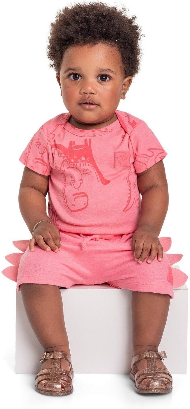 Imagem principal Infantil - Body Unissex em Ribana para Quimby rosa Quimby rosa