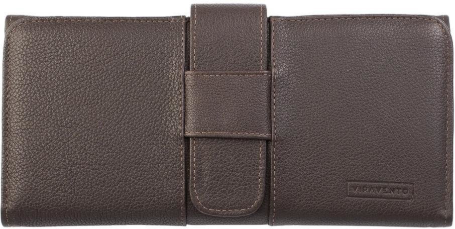 Imagem principal Carteira Grande Vira Vento Leva Tudo Unissex De Couro Floater 11x22cm café Vira Vento café