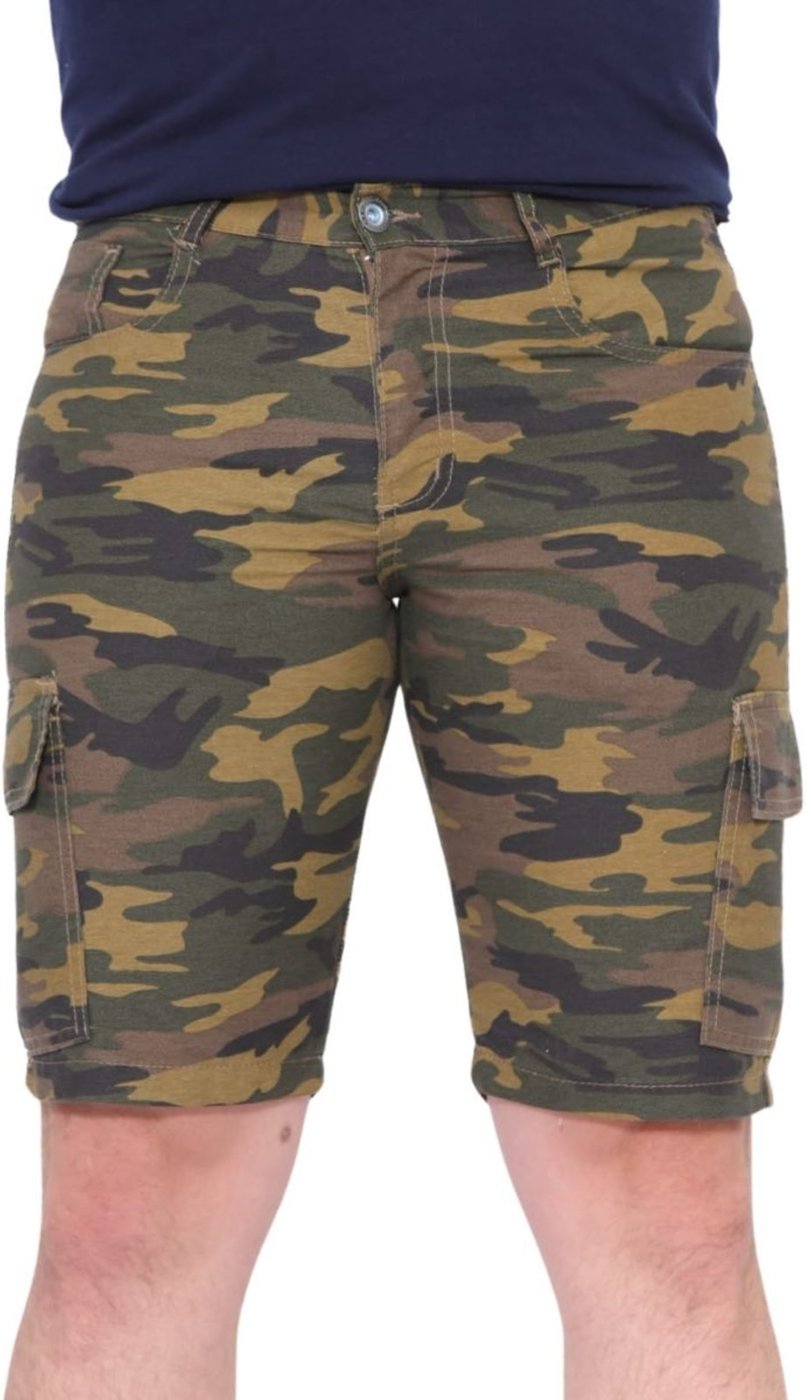 Imagem principal Bermuda Cargo Tática Militar Masculina Alleppo Jeans camuflado Alleppo Jeans camuflado