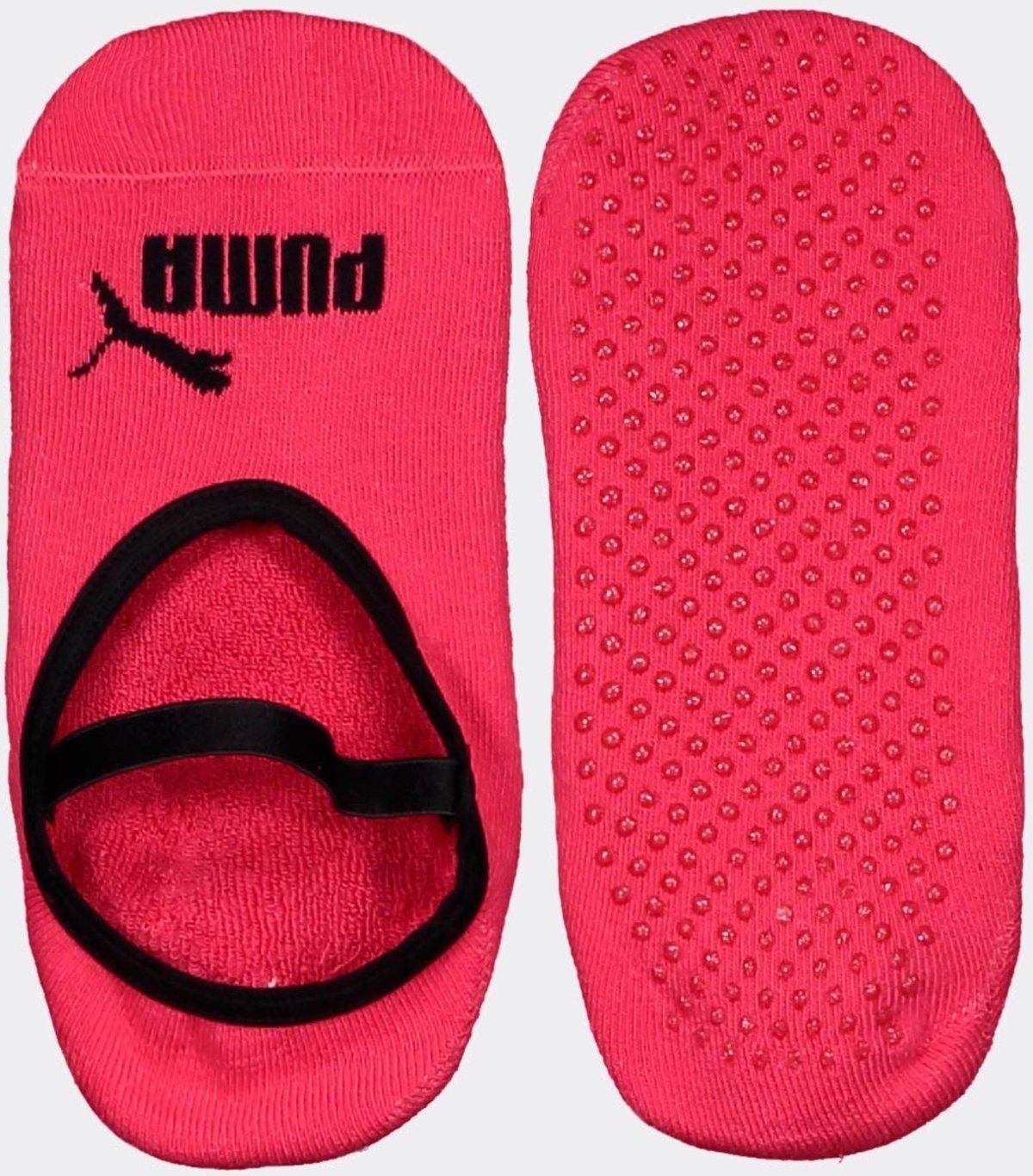 Meia Puma Pilates Feminina Vermelha