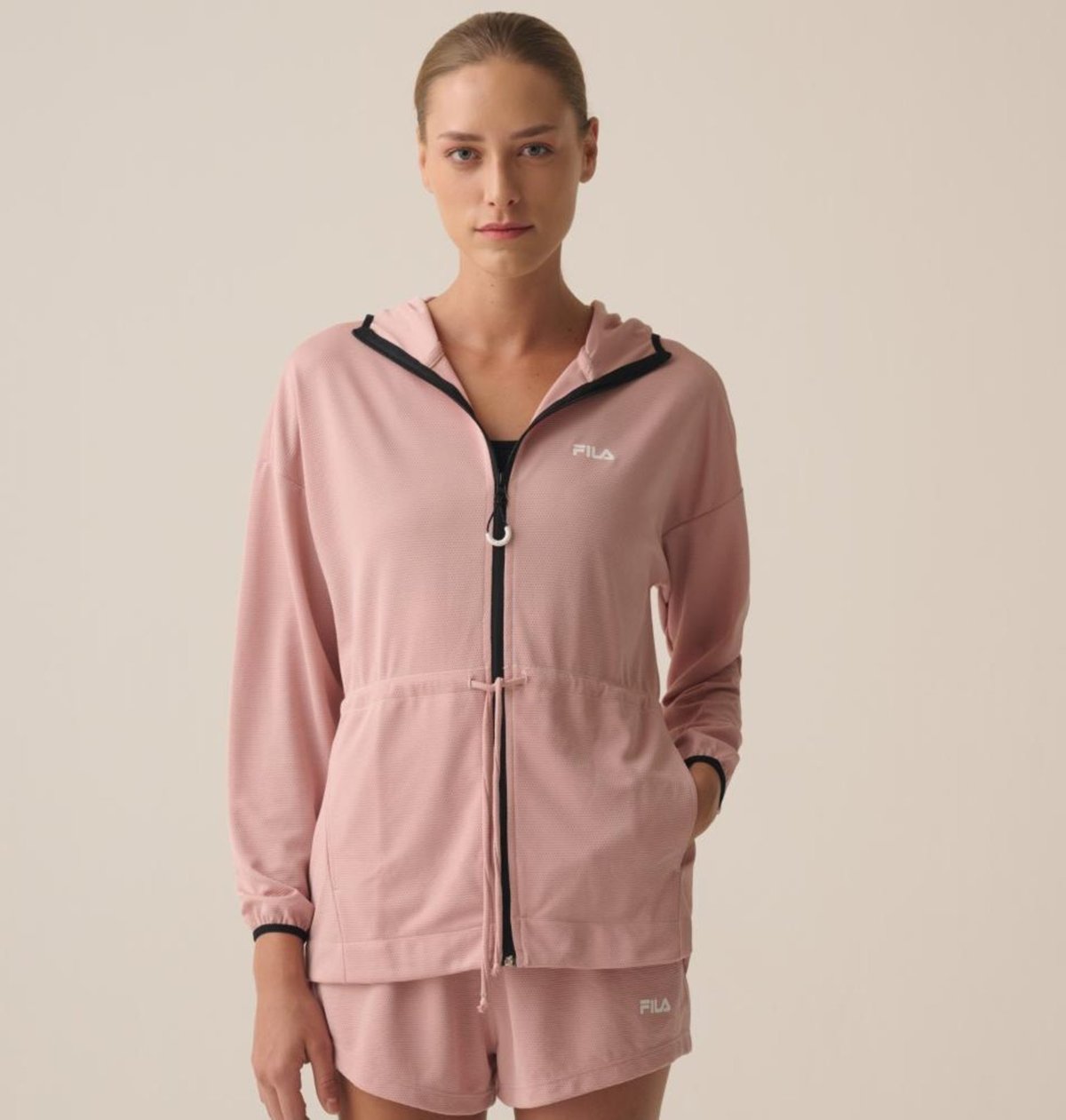 Jaqueta Fila Mix Mesh Flow Feminina