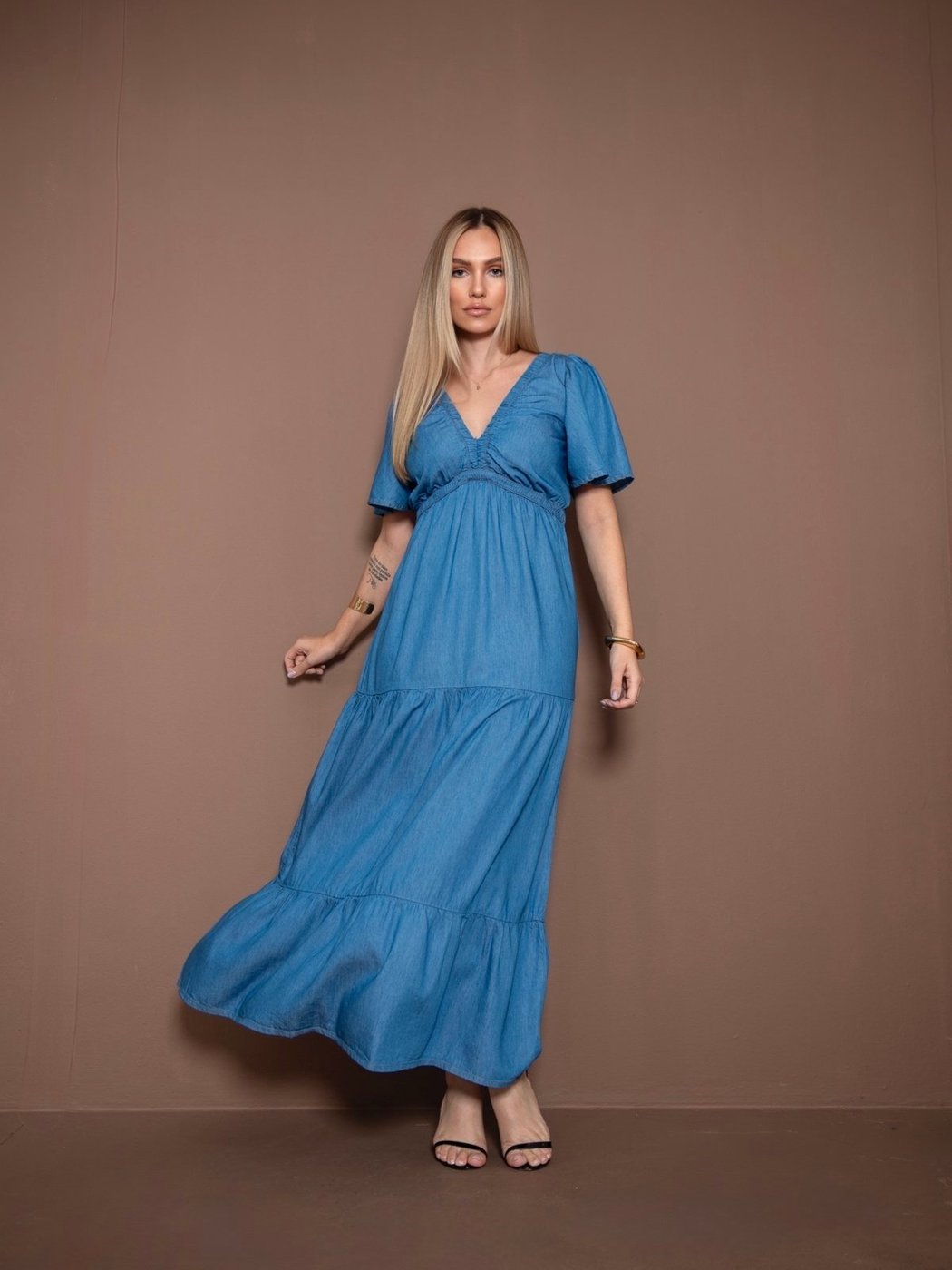 Vestido Longo Novah Store Boho Chic