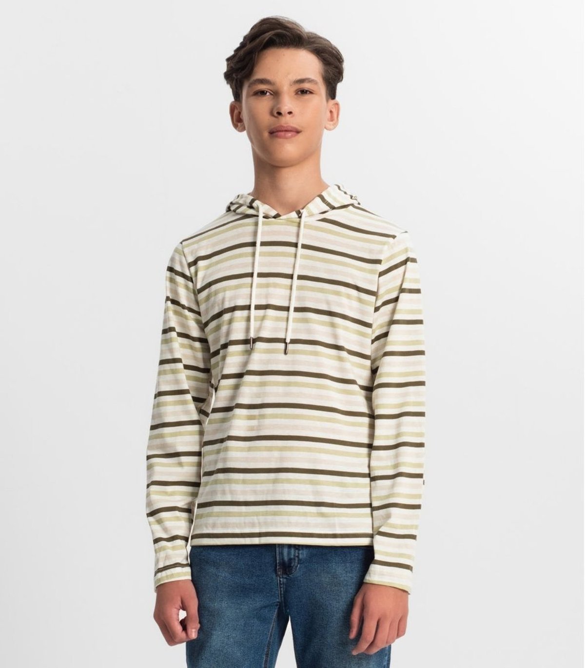 Imagem principal Infantil - Camiseta Juvenil Menino Listrada Minty azul MINTY azul