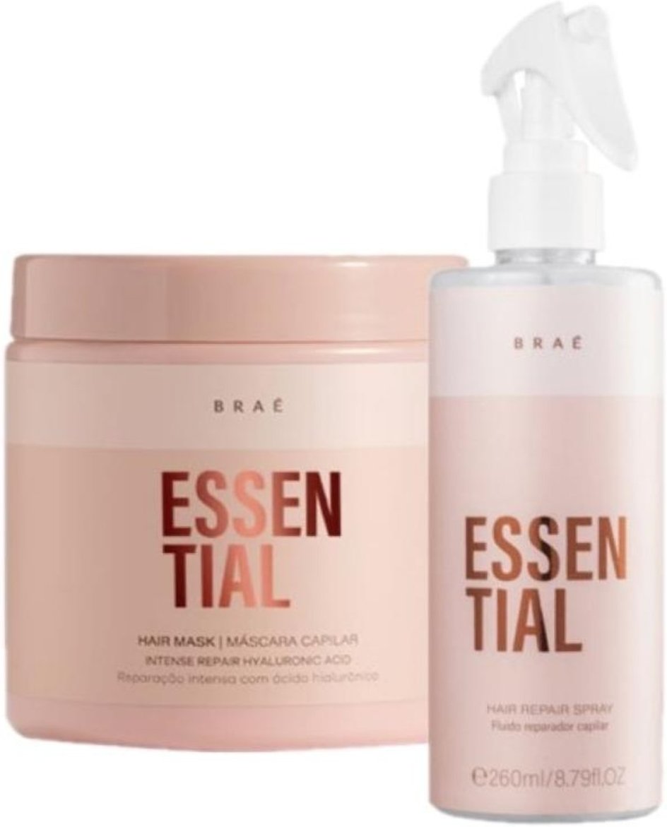 Imagem principal Kit Braé Essential Máscara e Leave-in (2 produtos) multicolorido BRAÉ multicolorido