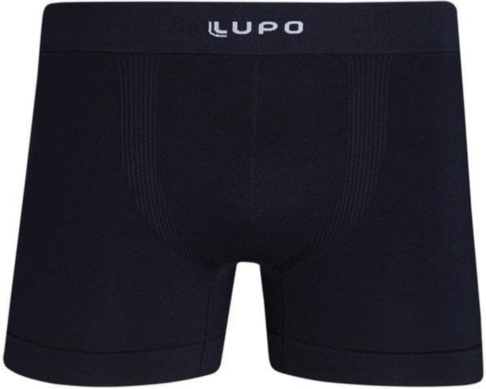 Imagem principal Cueca Box Lupo Masculina Microfibra 436 Marinho M preto Lupo preto