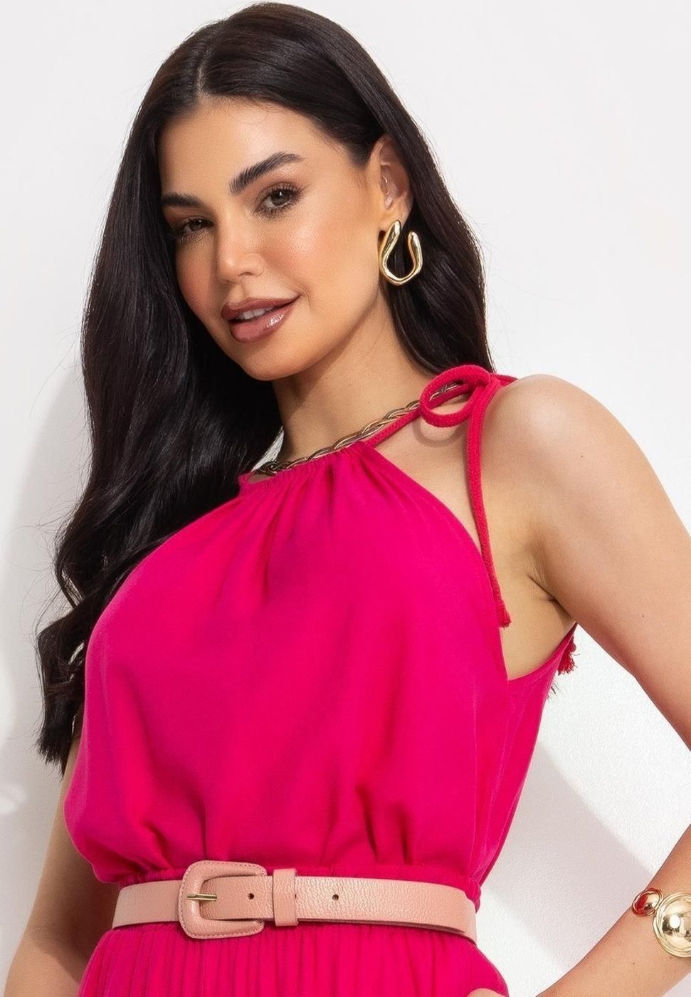 Imagem principal Blusa Em Viscose Plana Sarjada Pink Quintess rosa pink Quintess rosa pink